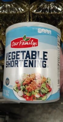All Vegetable Shortening