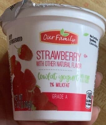 Strawberry Lowfat Yogurt