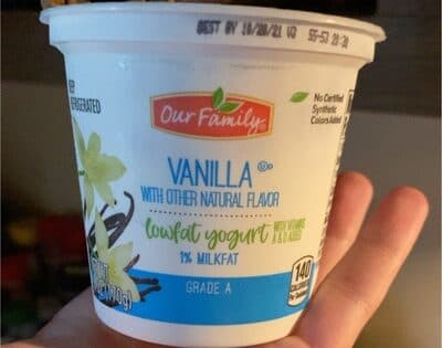 Vanilla Lowfat Yogurt