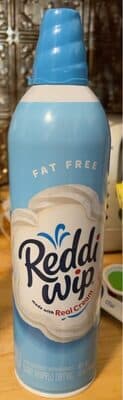 Dairy Whipped Topping Real Cream