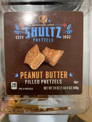 Peanut Butter Filled Pretzels