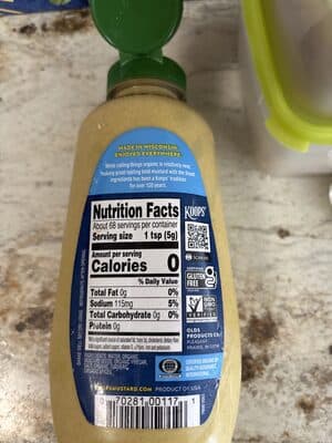 Dijon Organic Mustard