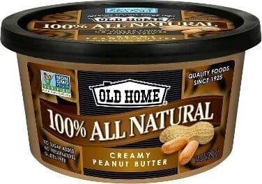 100% All Natural Creamy Peanut Butter