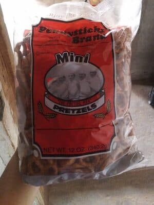 Mini pretzels
