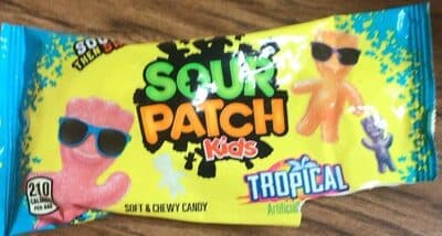 Sour Patch Kids Soft Candy Tropical Fat Free