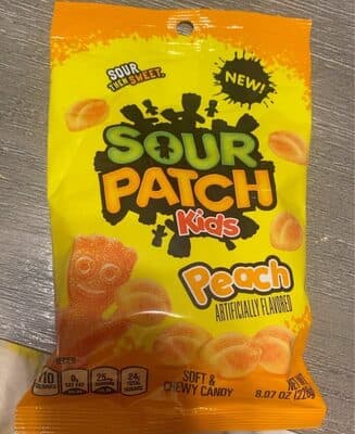 Sour patch kids peach