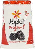 Yoplait Original Blackberry Harvest Yogurt