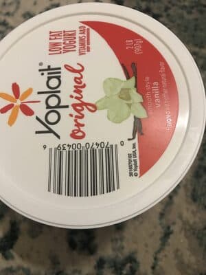 Vanilla Flavored Smooth Style Original Low Fat Yogurt