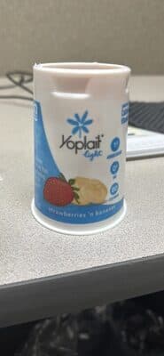 Yoplait Light Strawberries 'n Bananas Fat Free Yogurt