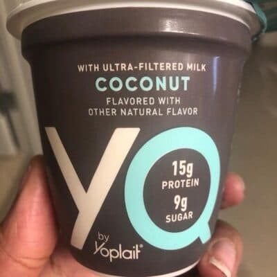 Coconut Flavored Protein Yogurt-Cultured Ultra-Filtered Milk