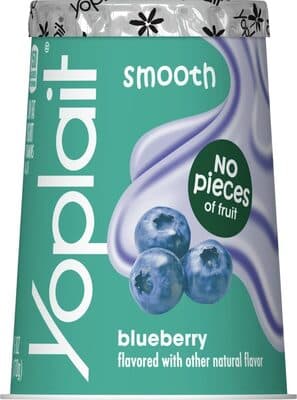 Yoplait Smooth Blueberry Yogurt