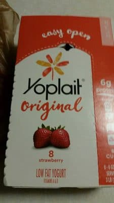 Strawberry Original Low Fat Yogurt