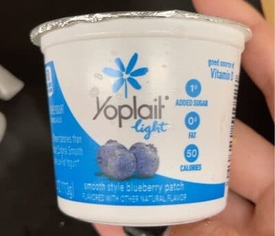 Yoplait Light Blueberry Patch Yogurt