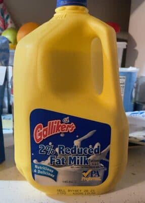 2% milk