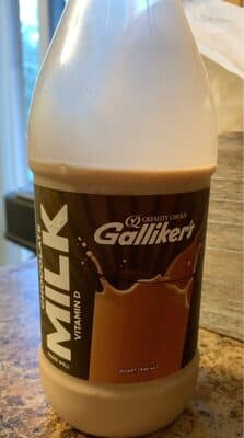 Gallikers chocolate milk