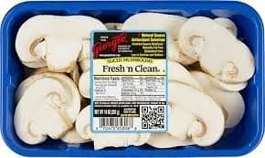 Sliced Mushrooms