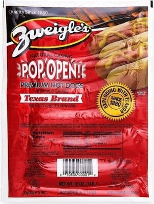 Natural Casing Texas Pop