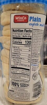 Plain English muffins