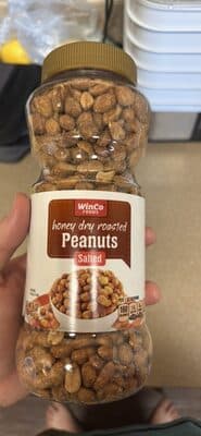 Honey Dry Roasted Peanuts, Salted