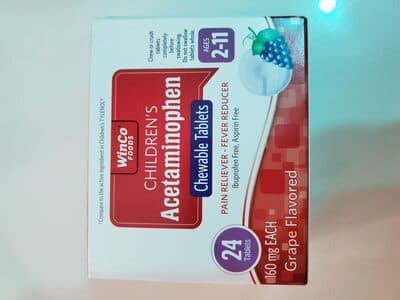WinCo Children's Acetaminophen