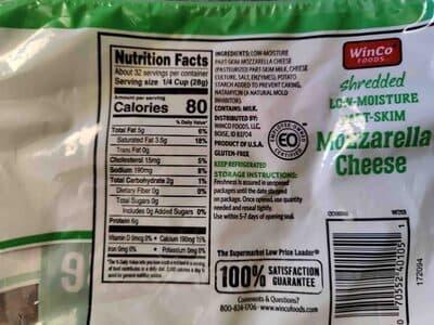 Mozzarella cheese