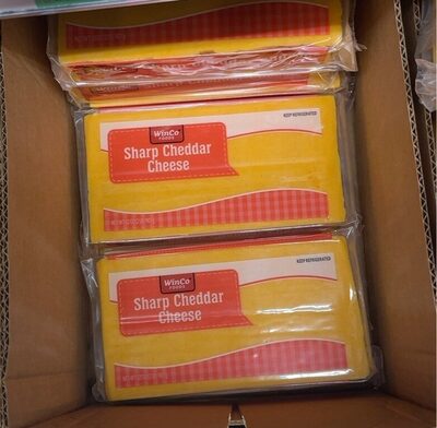 Mild cheddar cheese block