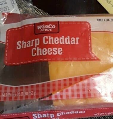 Sharp cheddar cheese