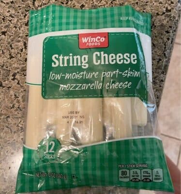 String Mozzarella Cheese