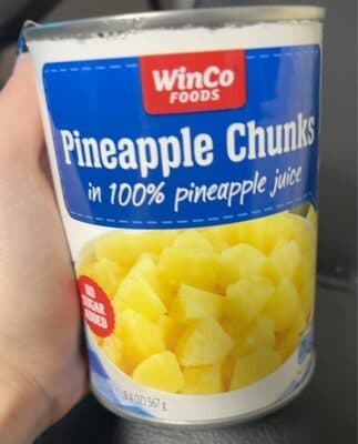 Pineapple chunks
