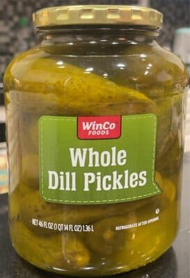 Whole Dill Pickles