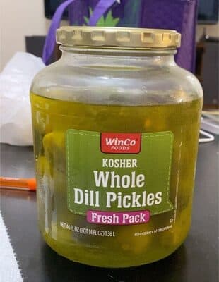 Whole Kosher Dill Pickles