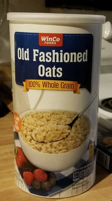 100% WHOLE GRAIN OLD FASHIONED OATS
