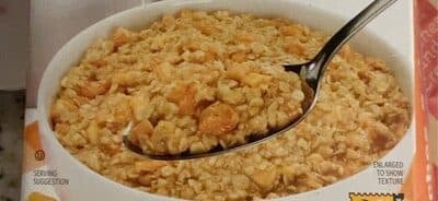 Peaches & Cream Instant Oatmeal