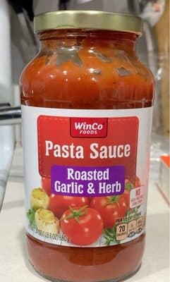 Roasted Garlic & Herb Pasta Sauce