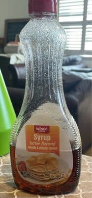 Syrup butter flavored