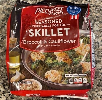 Broccoli & Cauliflower With Garlic & Herbs Skillet