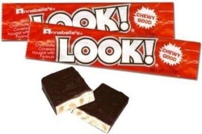 Rich Dark Chocolate Covered Nougat With Peanuts