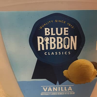 Vanilla Reduced Fat Ice Cream