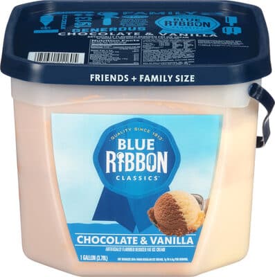 Chocolate & Vanilla Ice Cream
