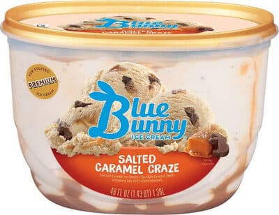 Salted Caramel Craze Sea Salt Caramel Ice Cream, Sea Salt Caramel Swirls, Chocolaty Sea Salt Caramel Bunnies