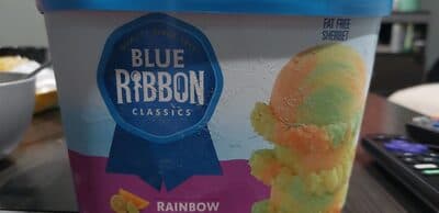 Rainbow Lemon, Orange & Lime Fat Free Sherbet