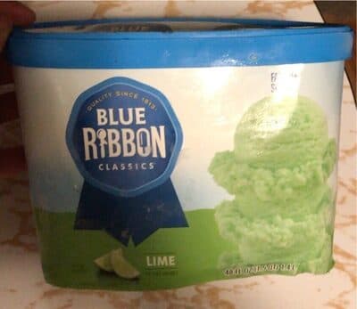 Lime Fat Free Sherbet