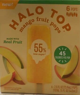 Mango Fruit Pops
