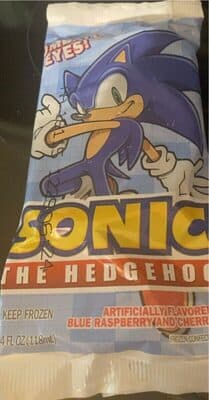 Sonic The Hedgehog Popsicle