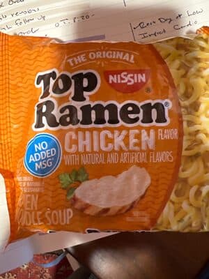 Top Ramen Noodle Soup, Chicken