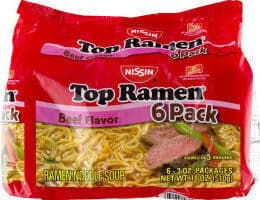 Ramen Noodles Soup