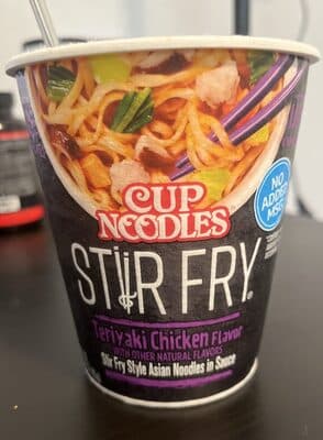 Nissin Stir Fry Teriyaki Chicken Flavor Cup Noodles