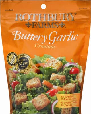 Buttery Garlic Croutons