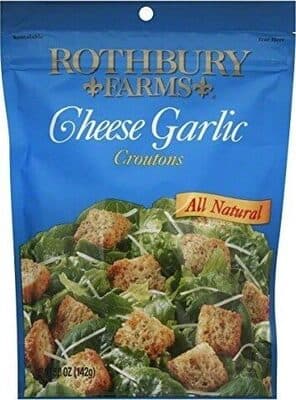 Cheese Garlic Croutons