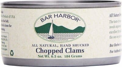 CHOPPED CLAMS